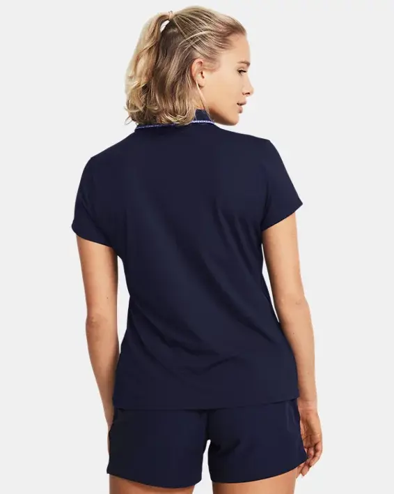 Under Armour Women's UA Iso-Chill Short Sleeve Polo. 2