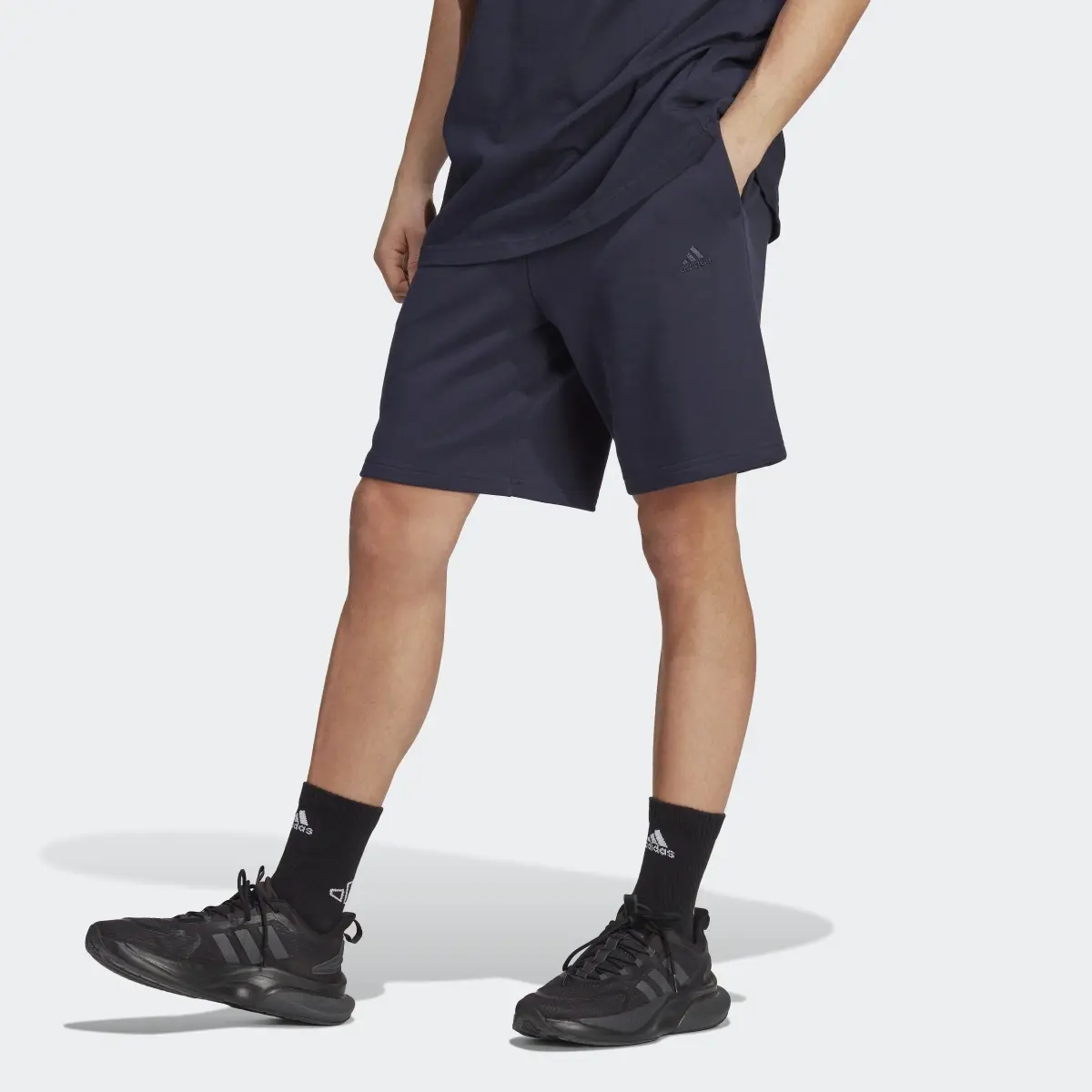 Adidas ALL SZN French Terry Shorts. 1