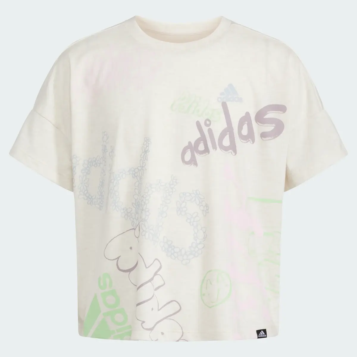 Adidas LOOSE HTR BOX TEE S24. 3