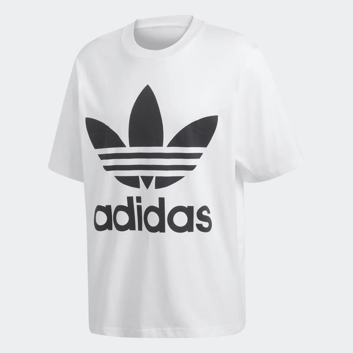 Adidas Oversize Trefoil Tee. 1