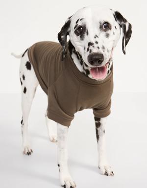 Crew-Neck Sweatshirt for Pets gray