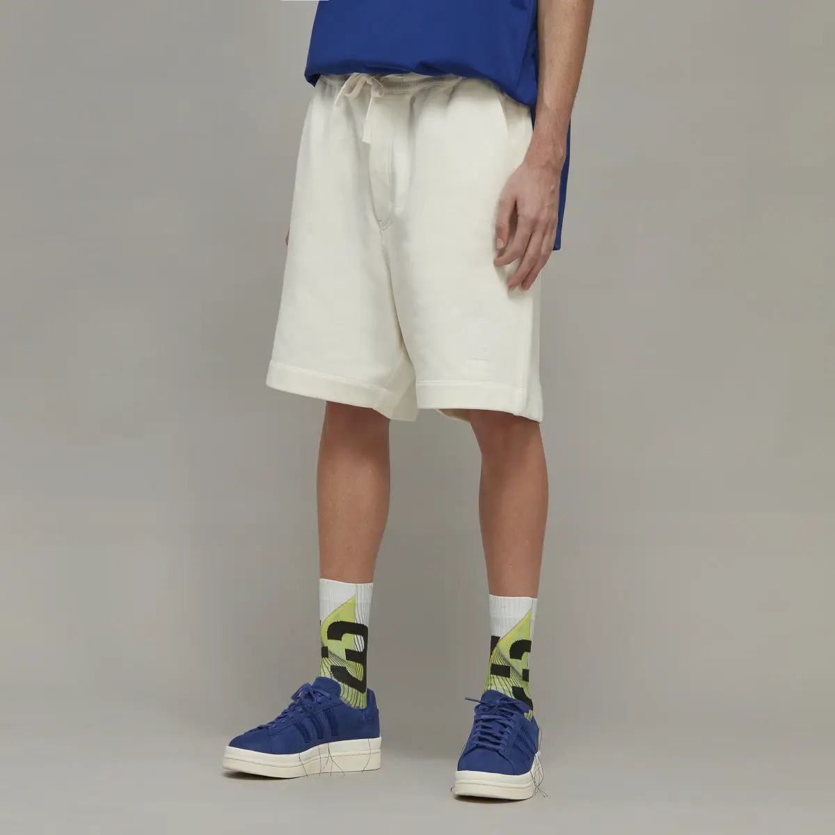 Adidas Y-3 Organic Cotton Terry Shorts. 1
