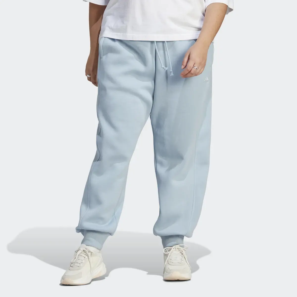 Adidas ALL SZN Fleece Pants (Plus Size). 1