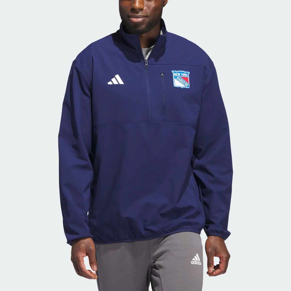 Adidas Rangers Fleece Top. 1