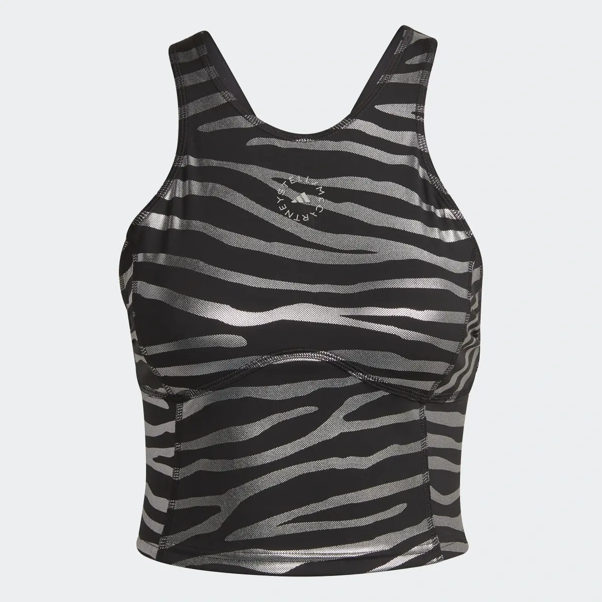 Adidas Playera Corta adidas by Stella McCartney Estampada. 1