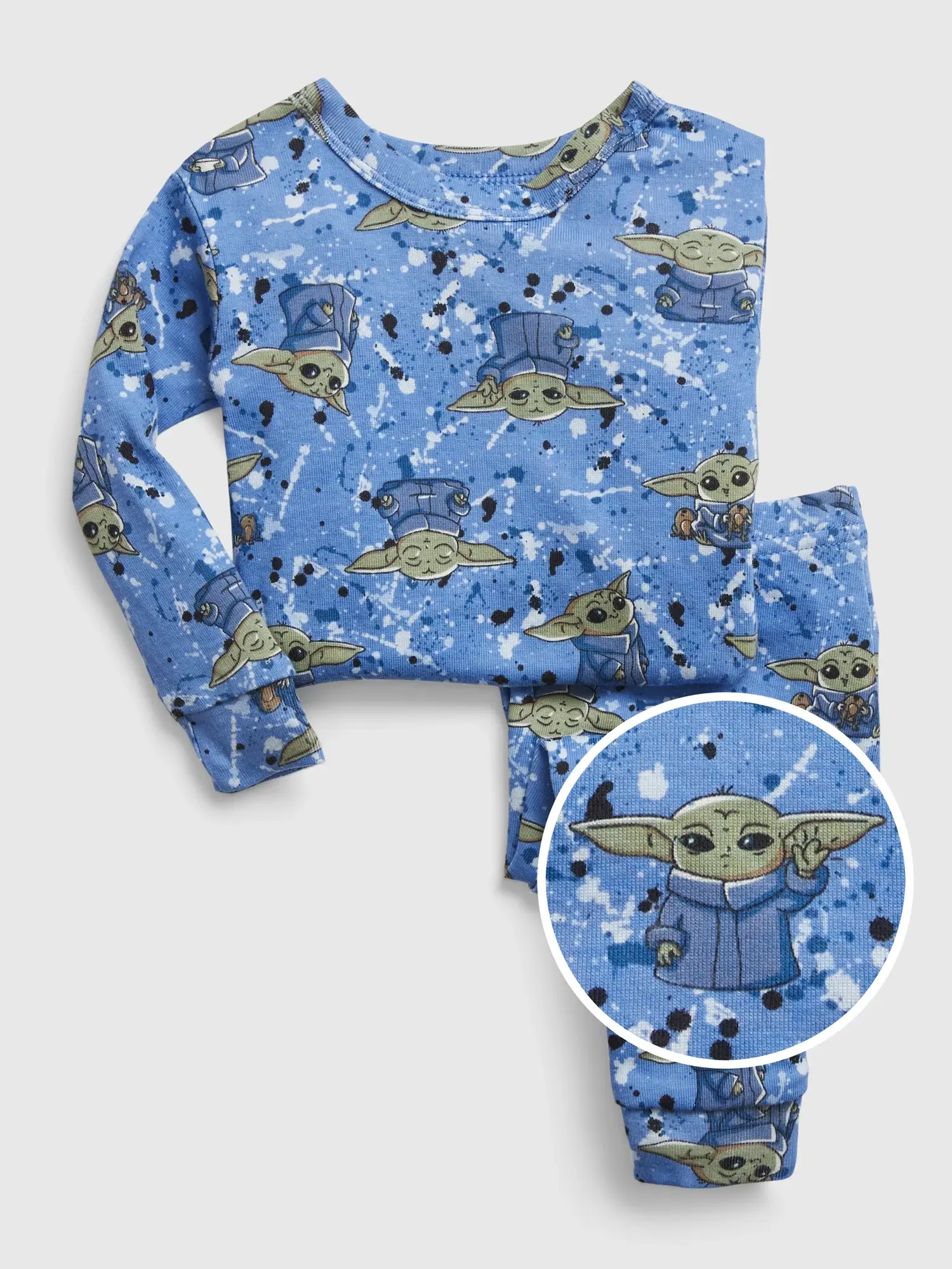 Gap babyGap &#124 Star Wars&#153 Organic Cotton Print PJ Set blue. 1