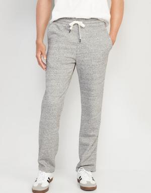 Tapered Straight Sweatpants gray