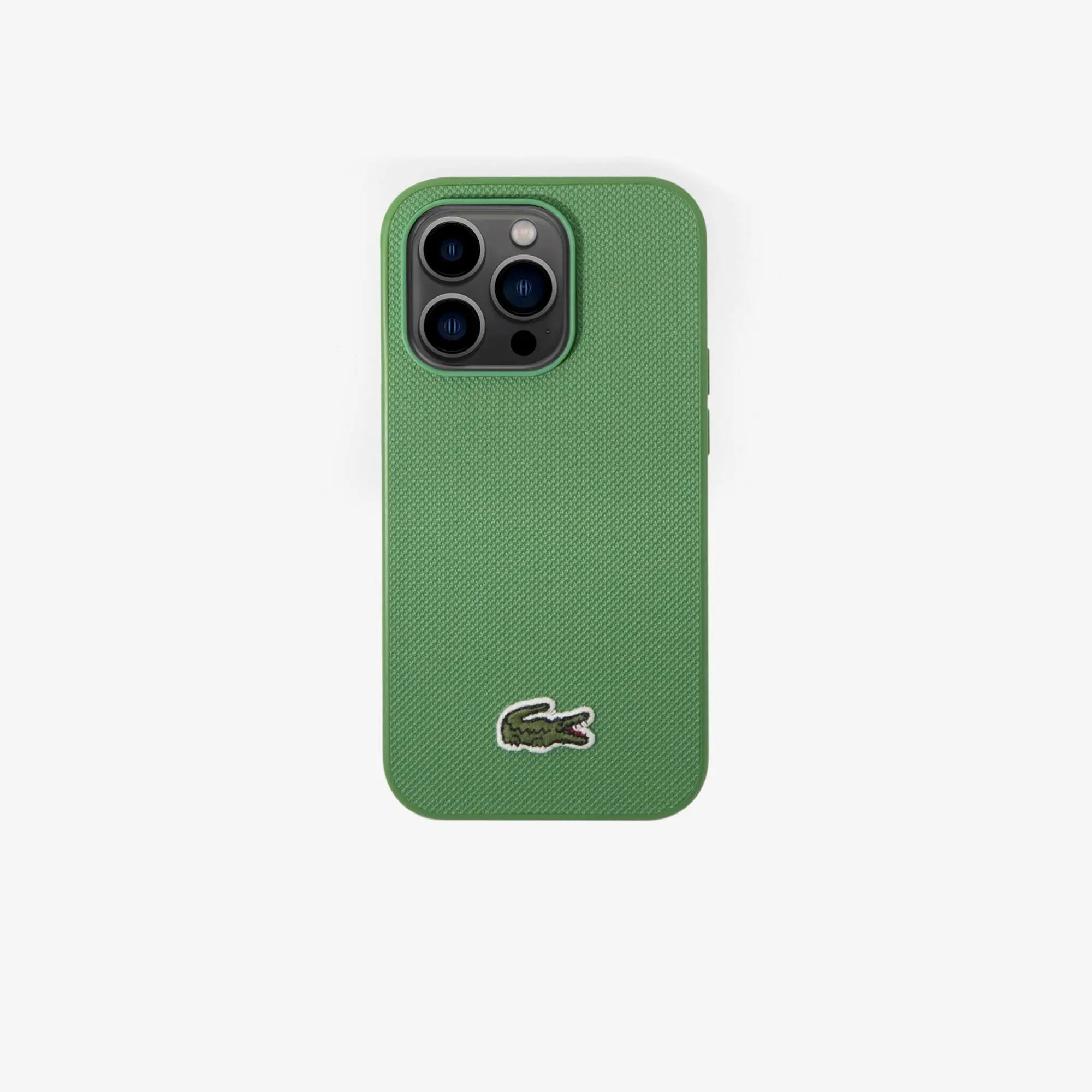 Lacoste Petit Piqué Effect iPhone 14 Pro Max Case. 1