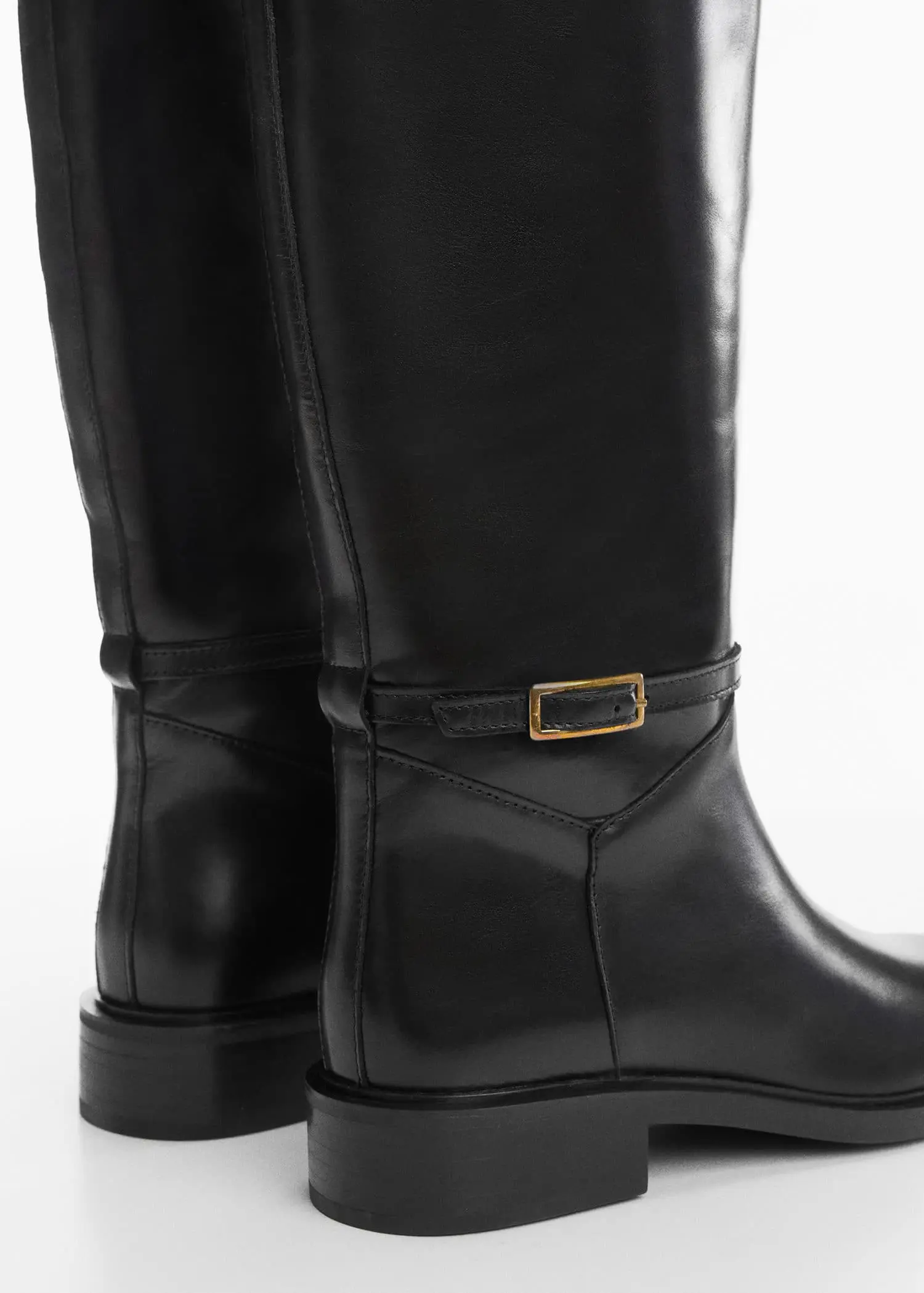 Mango Buckles leather boots. 3