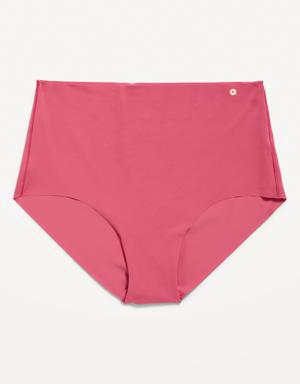 Old Navy High-Waisted No-Show Bikini Underwear for Women pink