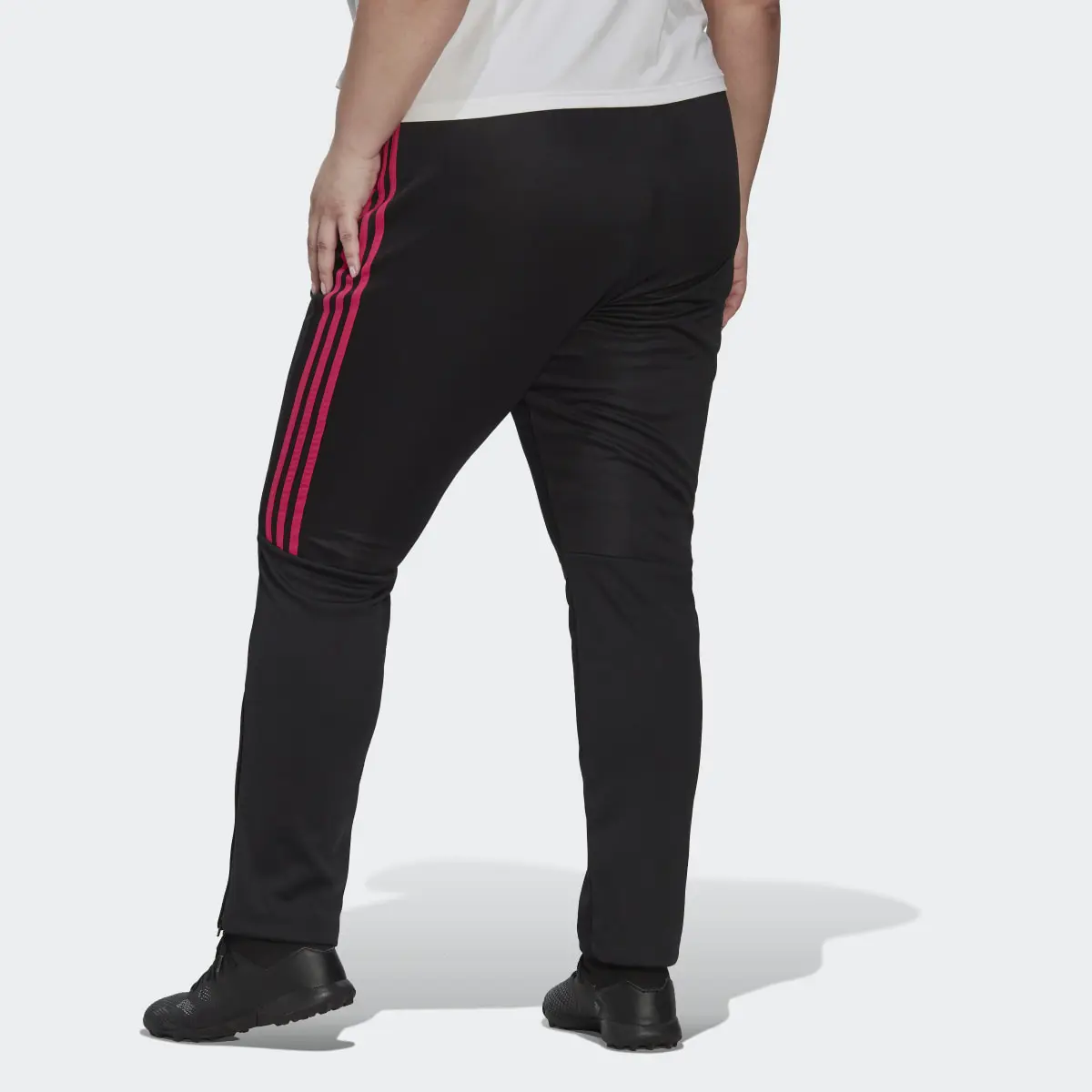 Adidas AEROREADY Sereno Cut 3-Stripes Slim Tapered Pants (Plus Size). 2