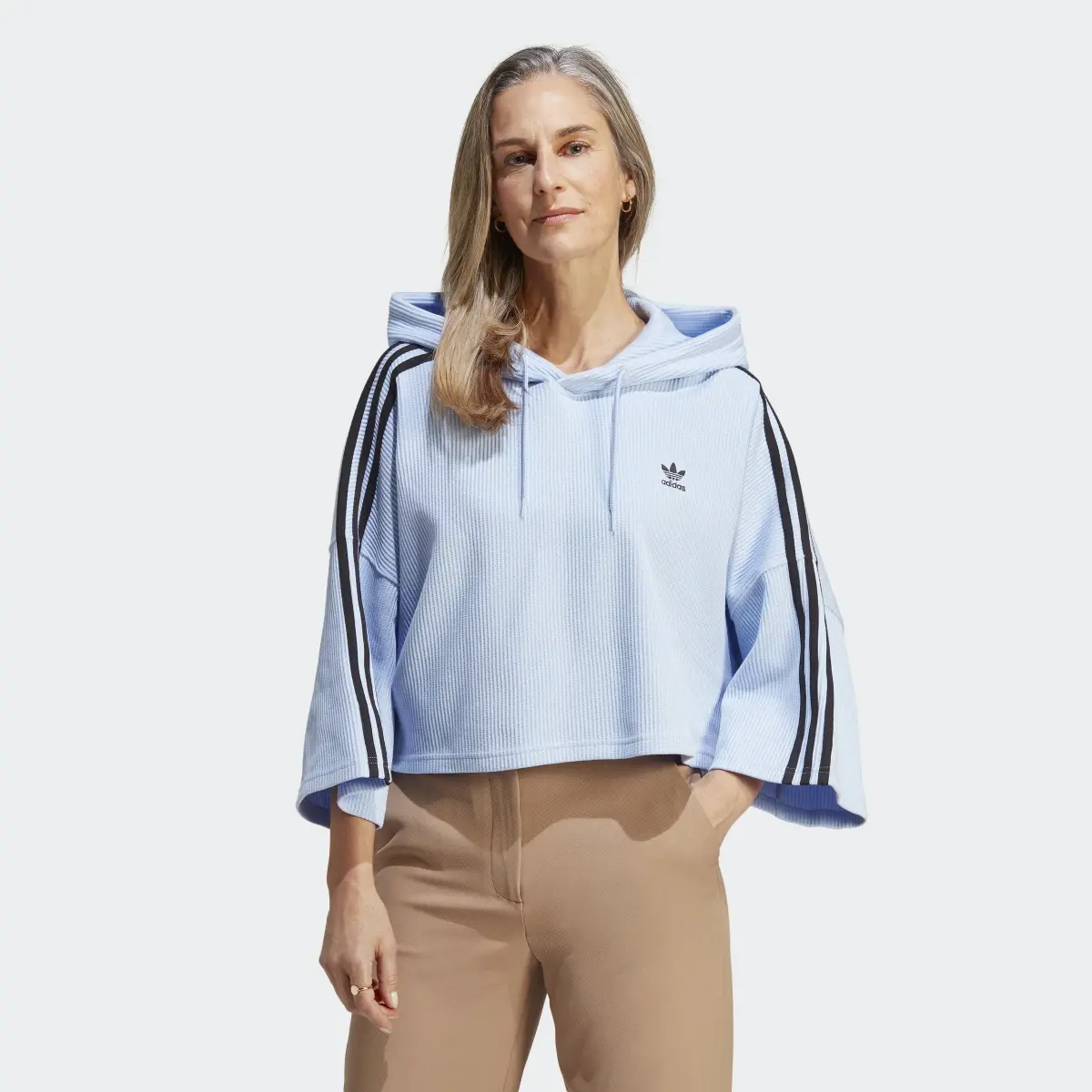 Adidas Crop Hoodie. 2