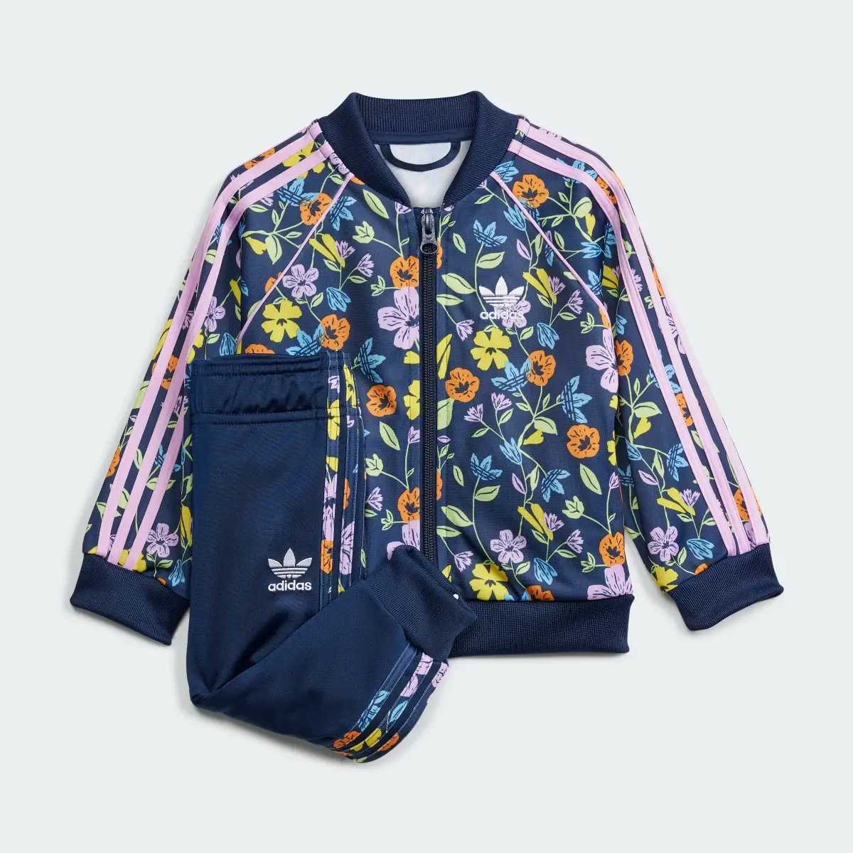 Adidas Floral SST Track Suit. 2