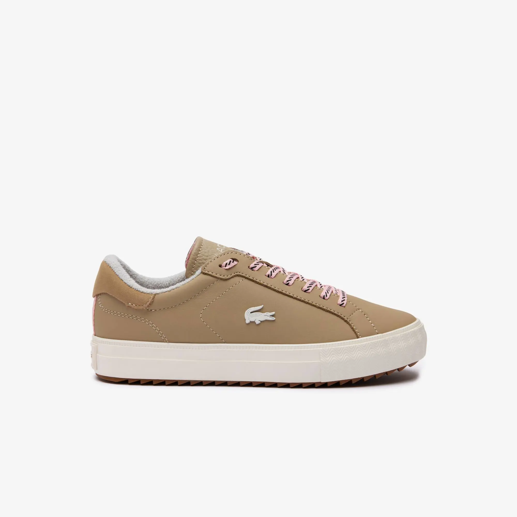 Lacoste Women's Powercourt Winter Leather Outdoor Trainers. 1
