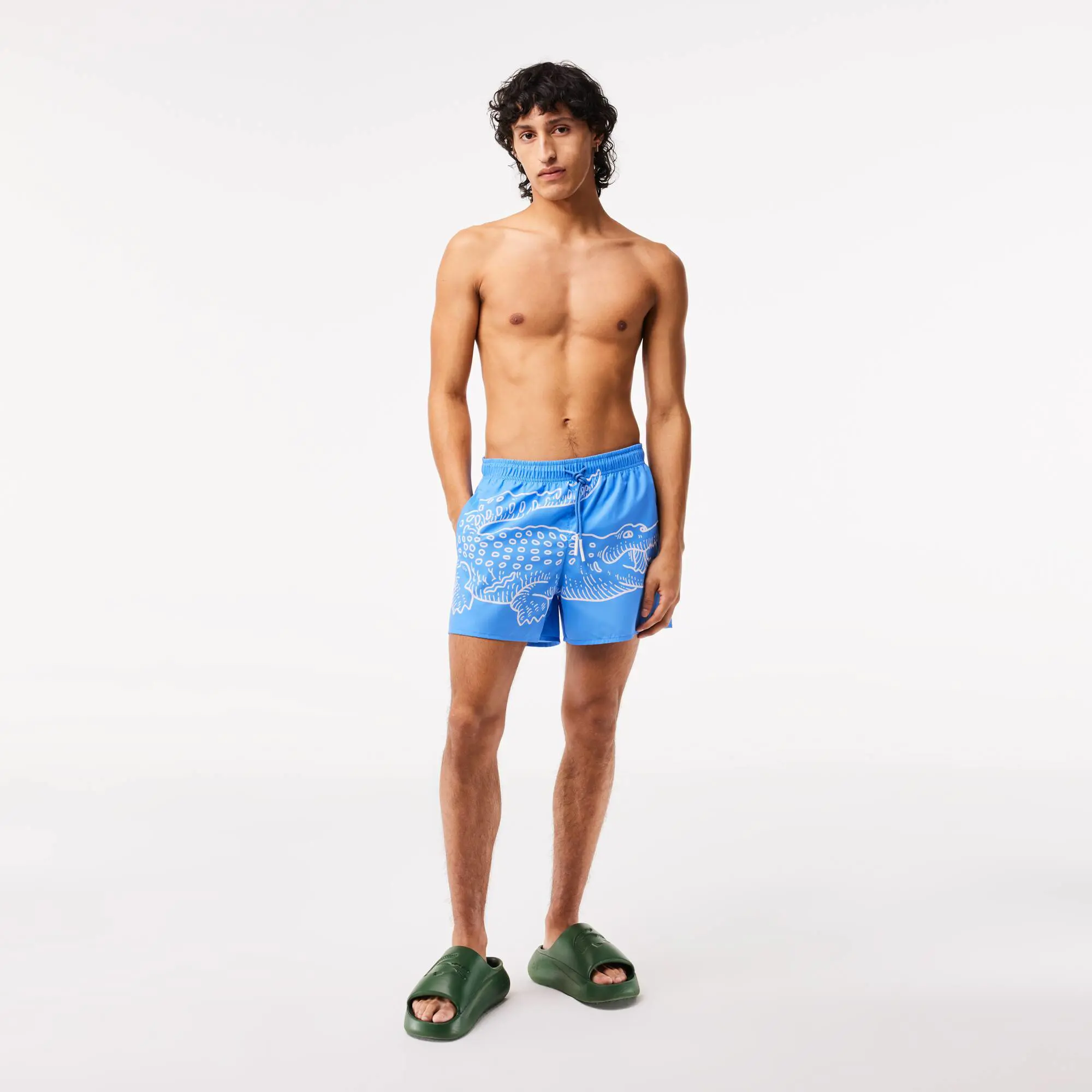 Lacoste Short de bain homme Lacoste imprimé crocodile. 1