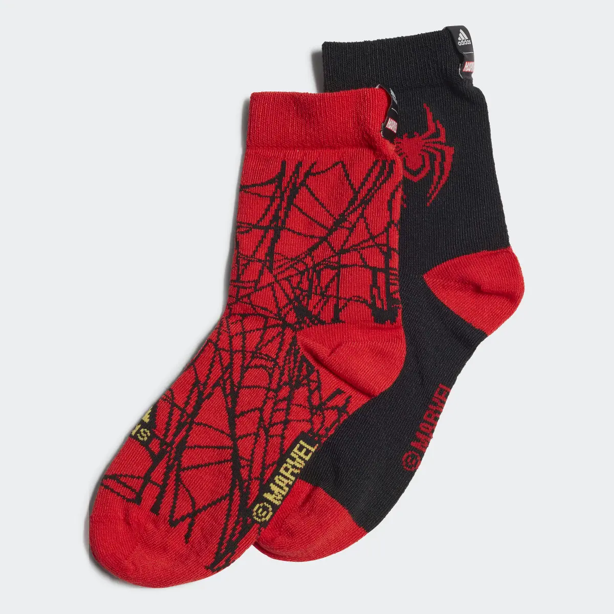 Adidas x Marvel's Miles Morales Socks 2 Pairs. 1