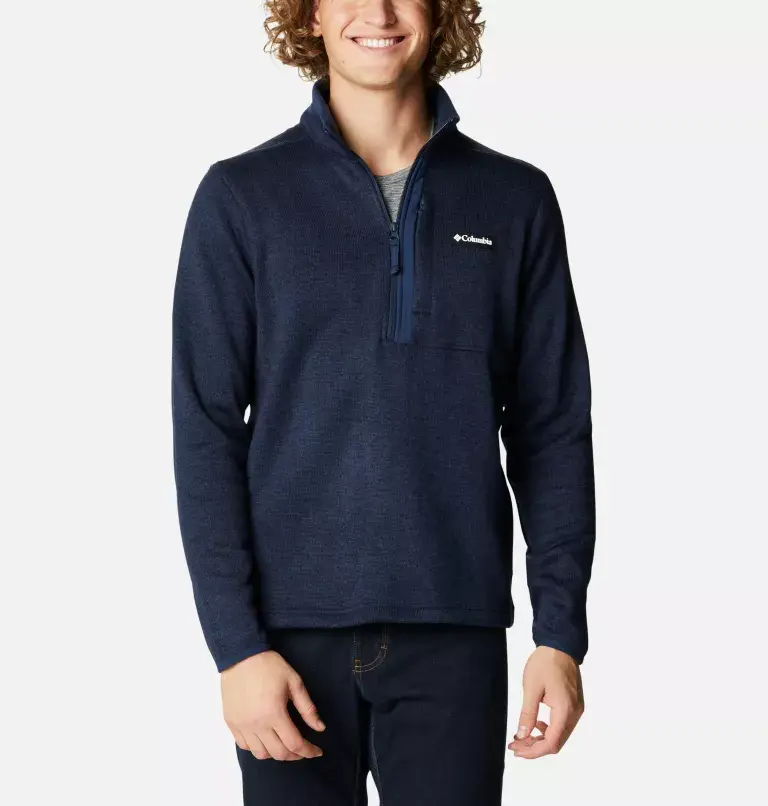 Columbia Men's Sweater Weather™ Fleece Half Zip Pullover. 2