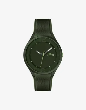 Ollie 3 Hands Watch Green Silicone