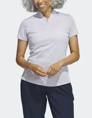 Adidas Jacquard Golf Polo Shirt