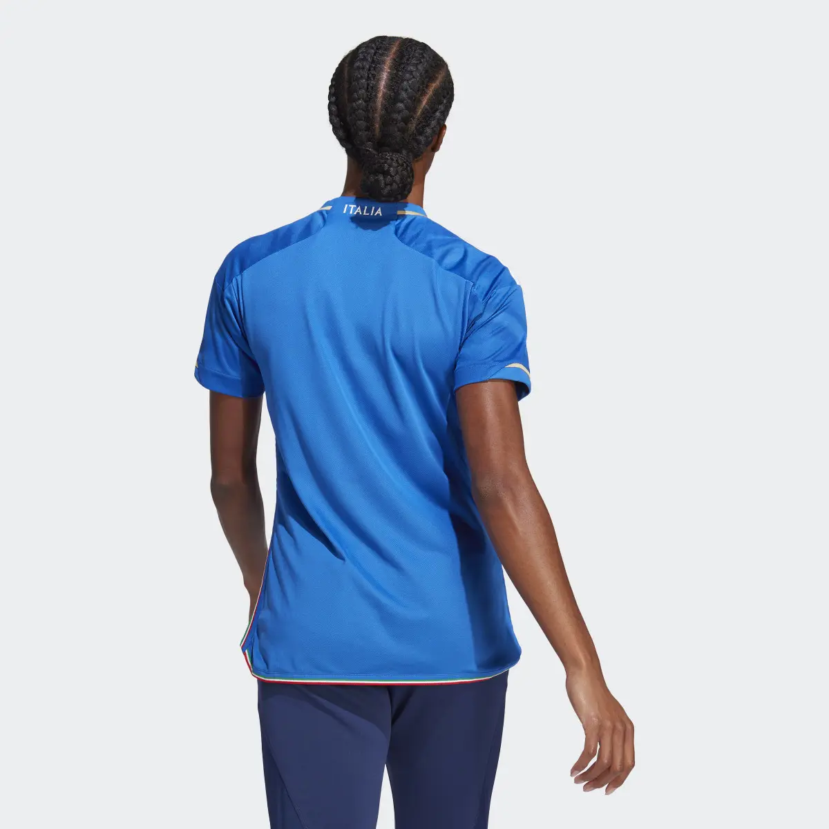 Adidas Camisola Principal 23 da Seleção Feminina da Itália. 3