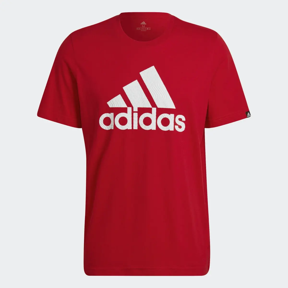 Adidas T-shirt adidas Puff Print Logo Graphic. 1