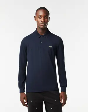 Lacoste Regular Fit Long Sleeve Polyester Cotton Polo Shirt