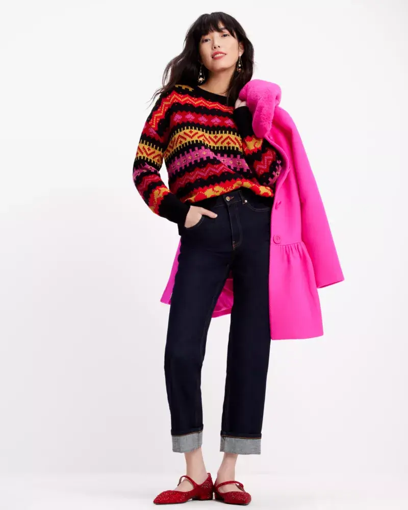 Kate Spade Carnival Fair Isle Sweater. 2