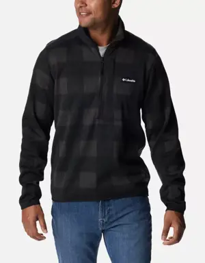 Men's Sweater Weather™ II Half Zip Printed Fleece