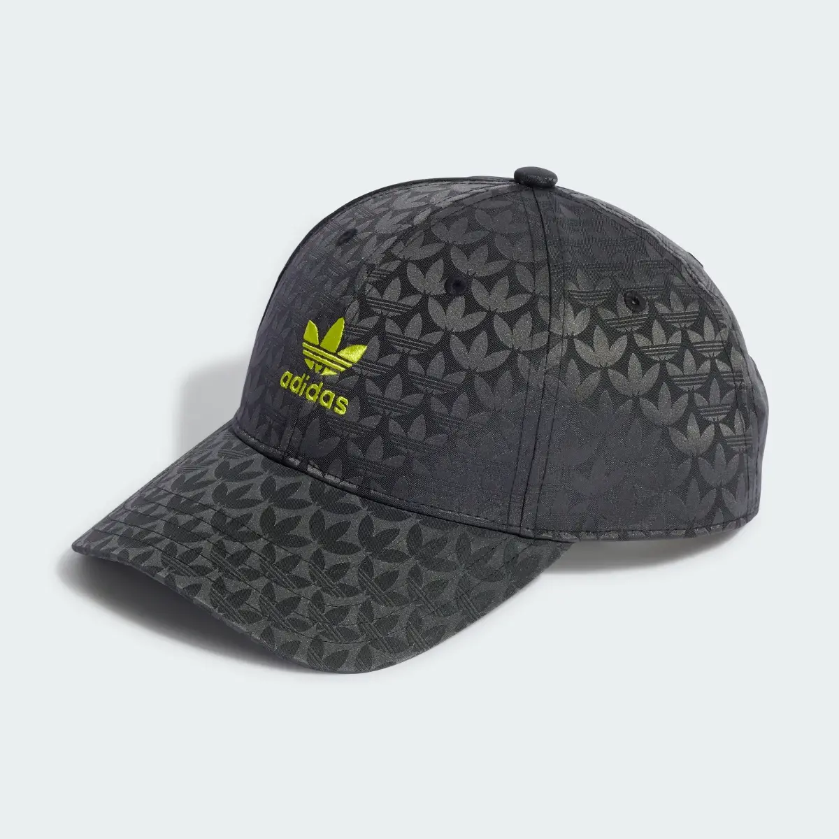 Adidas Trefoil Monogram Jacquard Baseball Hat. 2