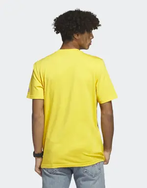 Adidas Linear Beach-Bit Short Sleeve Graphic Tee. 3 Adidas Linear Beach-Bit Short Sleeve Graphic Tee. 3