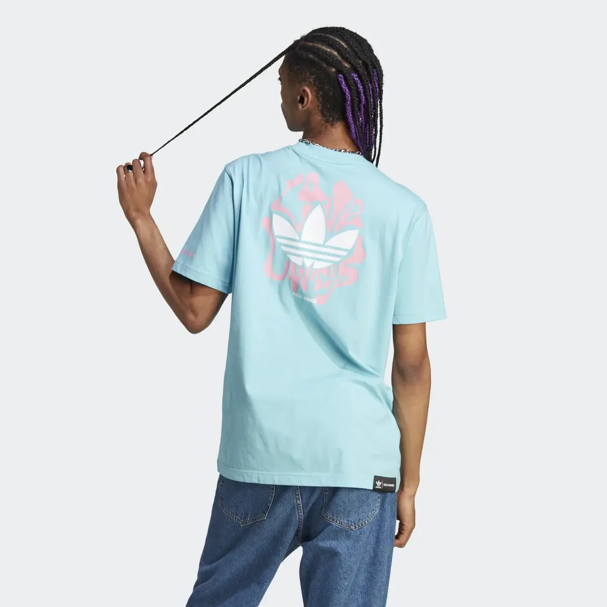 Adidas T-shirt PRIDE RM Graphic. 3