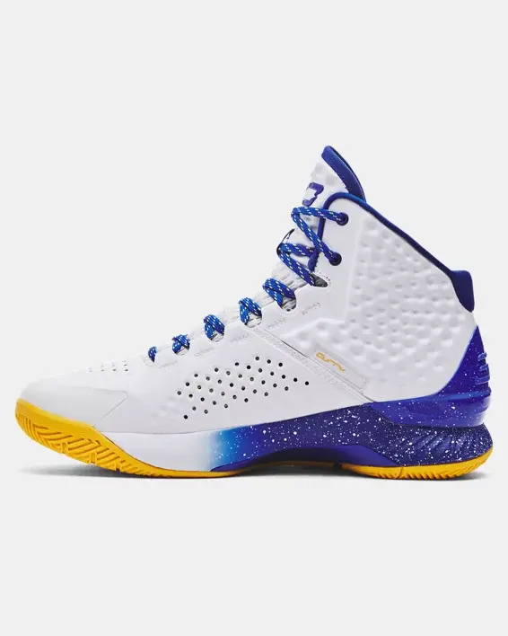 Under Armour Unisex Curry 1 Retro 'Dub Nation' Basketball Shoes. 2