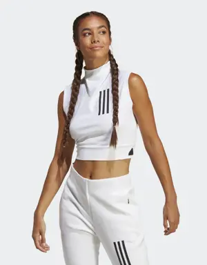 Adidas Mission Victory Sleeveless Cropped Top. 2 Adidas Mission Victory Sleeveless Cropped Top. 2