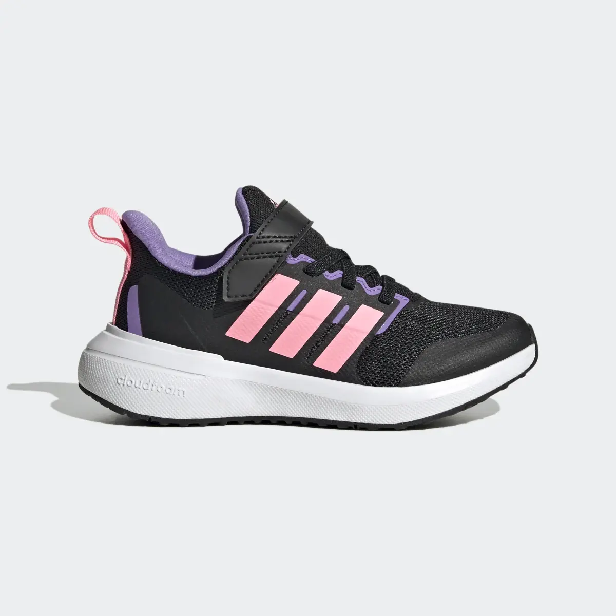 Adidas FortaRun 2.0 Cloudfoam Elastic Lace Top Strap Shoes. 2