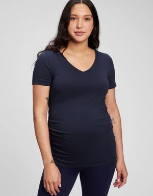 Maternity Vintage T-Shirt blue