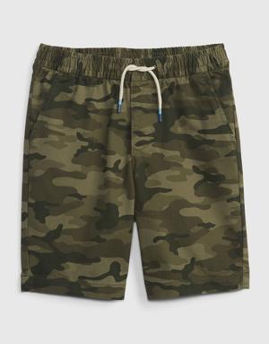 Kids Easy Pull-On Shorts green