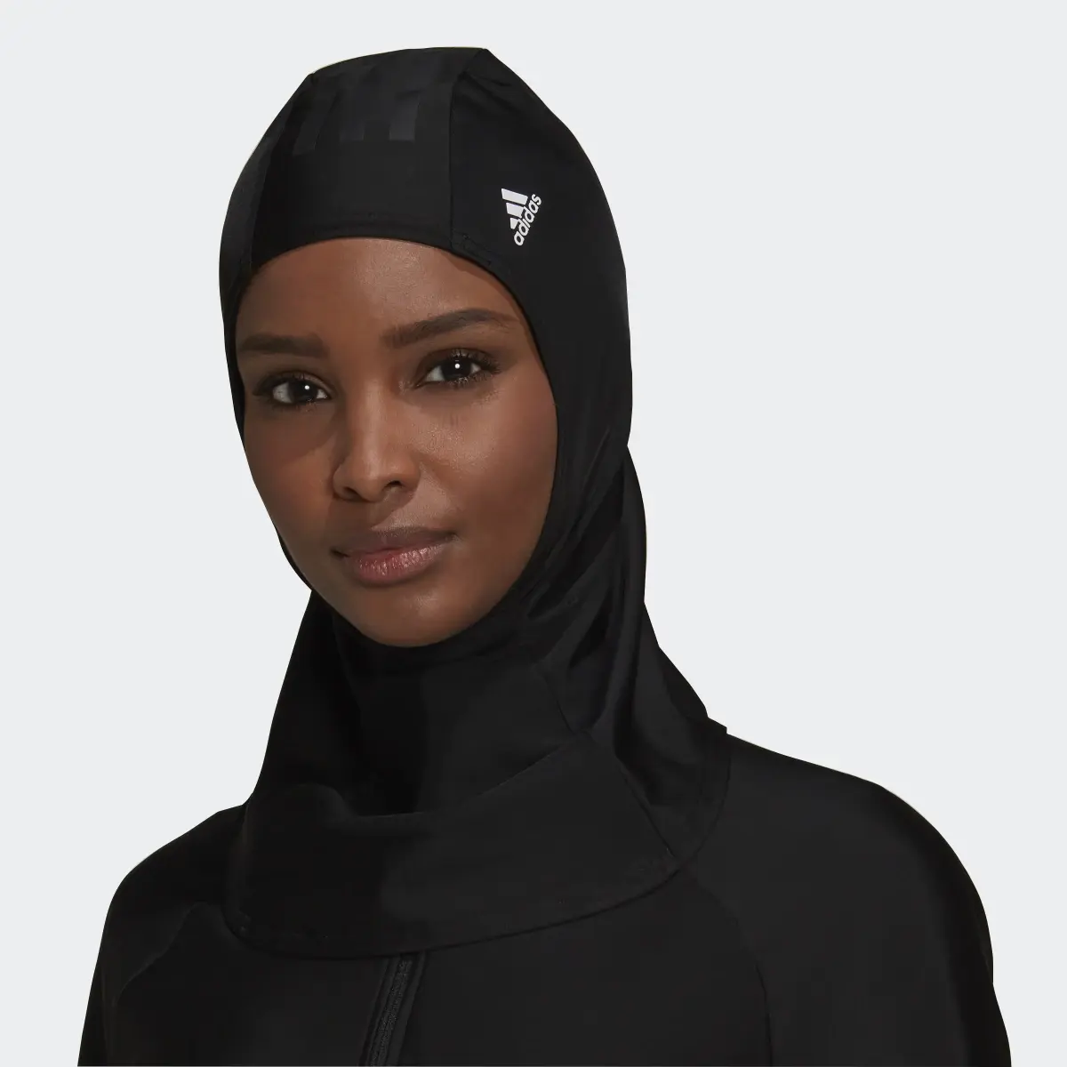 Adidas 3-Stripes Swim Hijab. 1