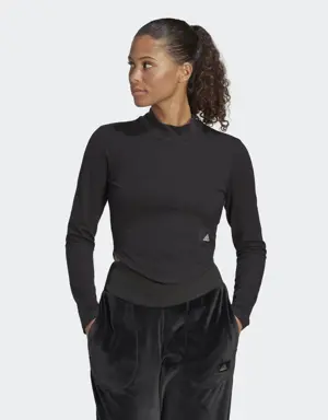 Holidayz Mock Neck Top