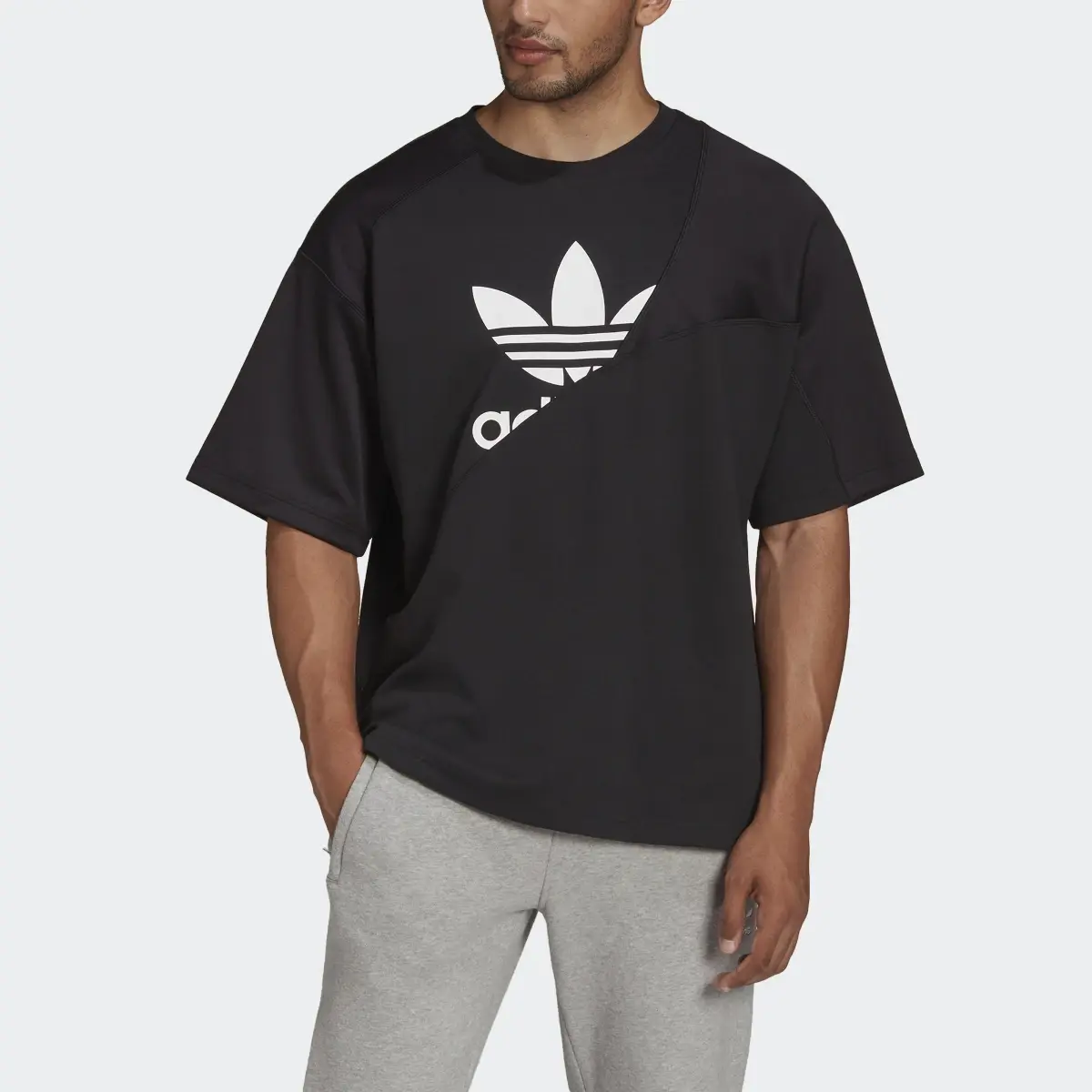 Adidas adicolor Tricot Interlock T-Shirt. 1