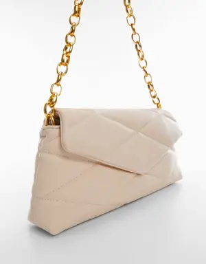 Mango Quilted bag with chain handle