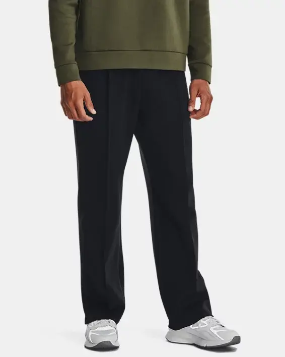 Under Armour Men's UA Unstoppable Fleece Pin Tuck Pants. 1