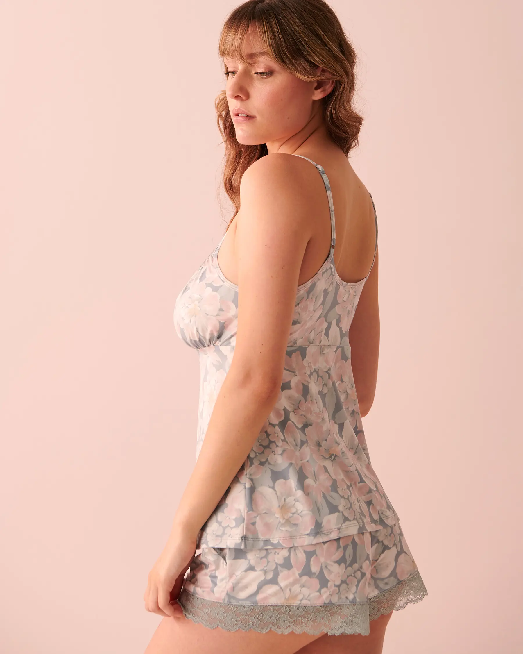 La Vie en Rose Recycled Fibers Lace Detail Cami. 2