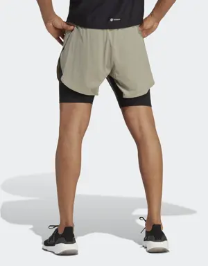 Adidas Pantalón corto HEAT.RDY HIIT 2-in-1 Training. 2 Adidas Pantalón corto HEAT.RDY HIIT 2-in-1 Training. 2