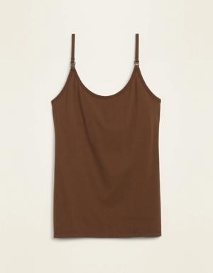 Old Navy Maternity First-Layer Nursing Cami Top brown