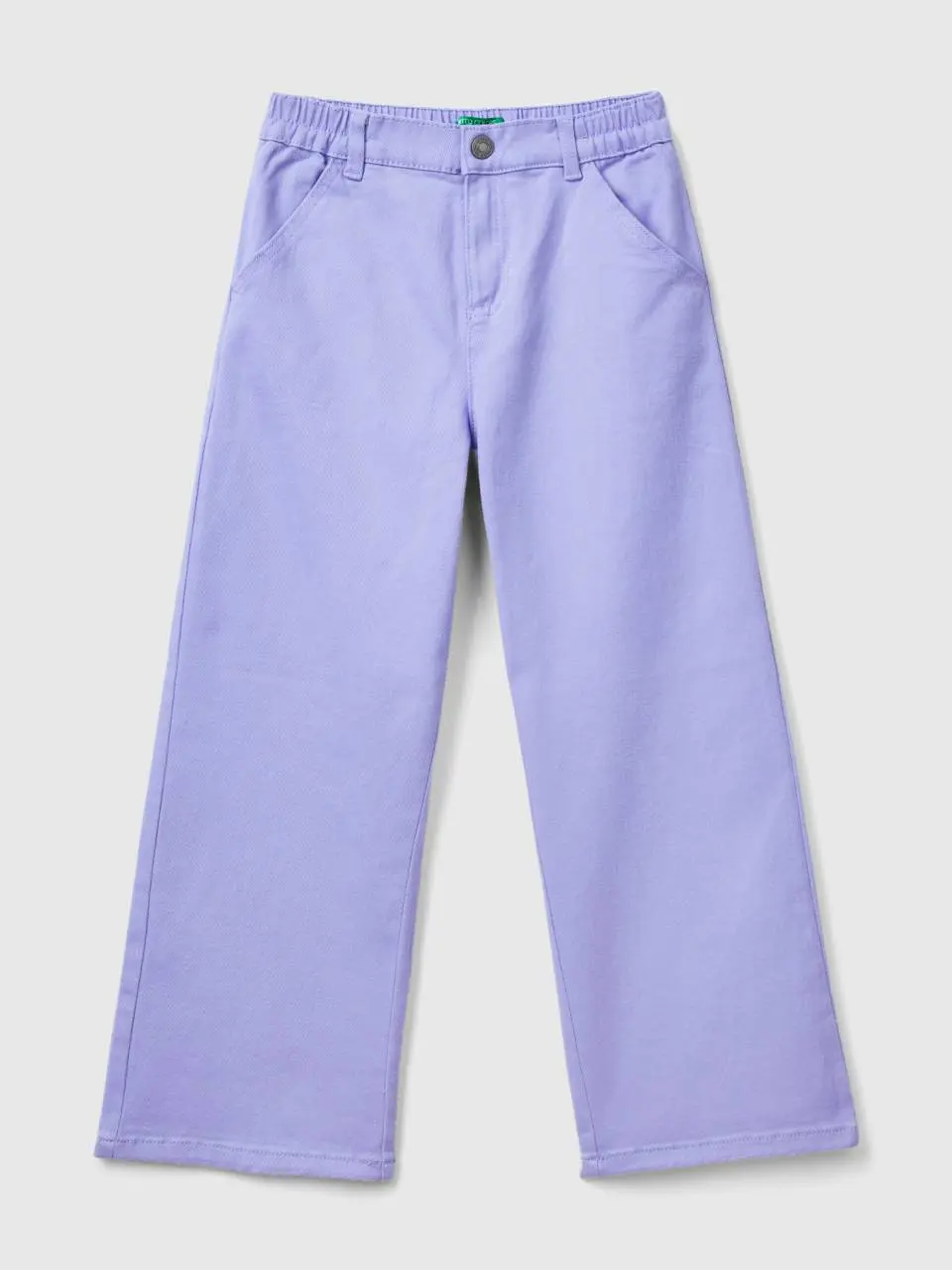 Benetton high-waisted straight fit trousers. 1