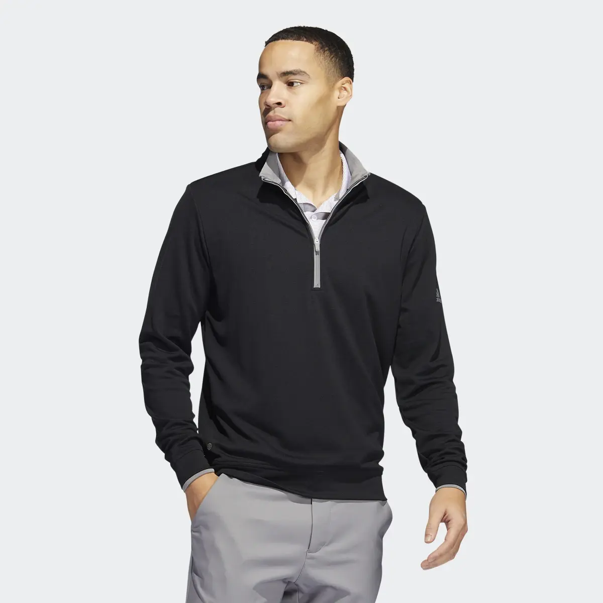 Adidas Quarter-Zip Pullover. 2