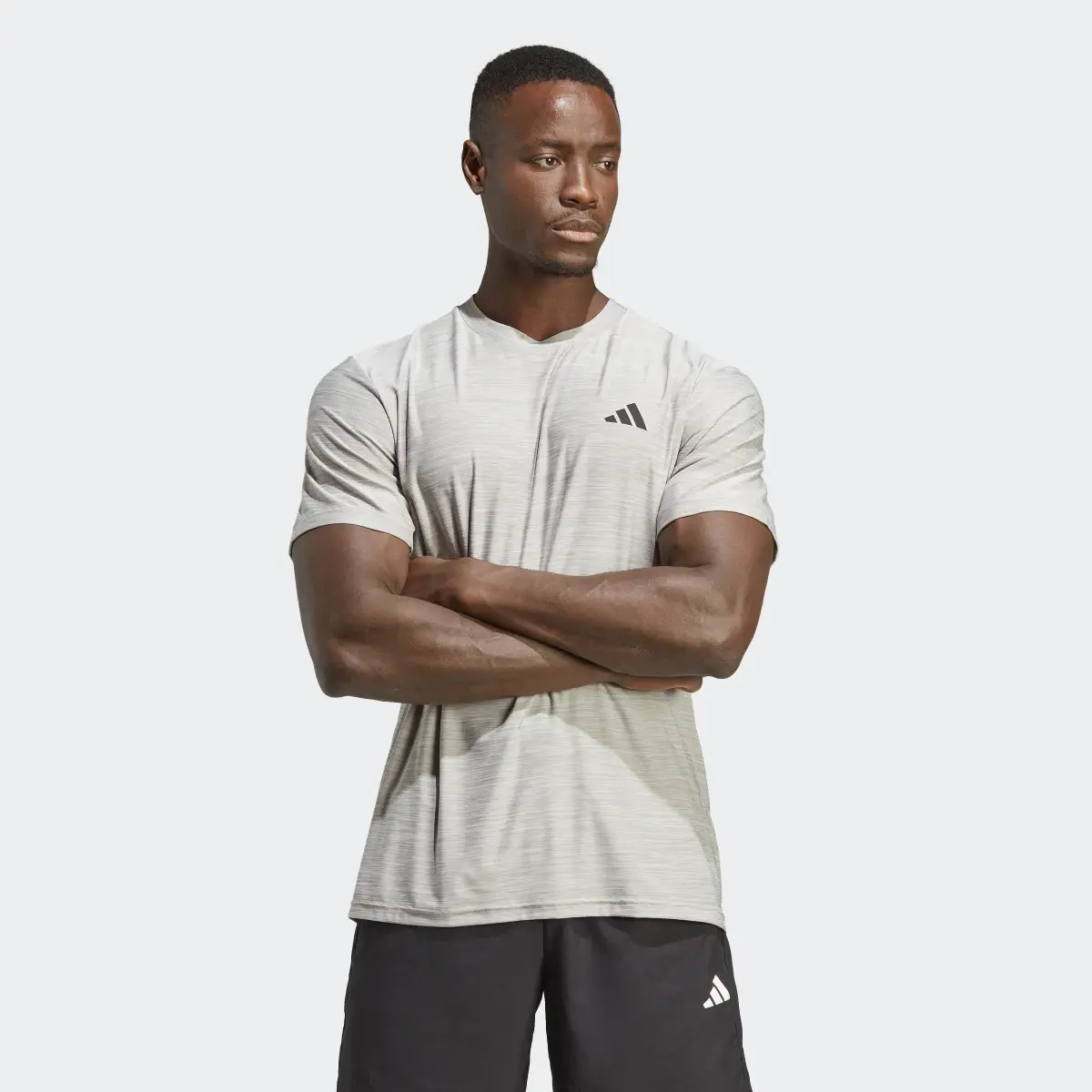 Adidas Train Essentials Stretch Training T-Shirt. 2