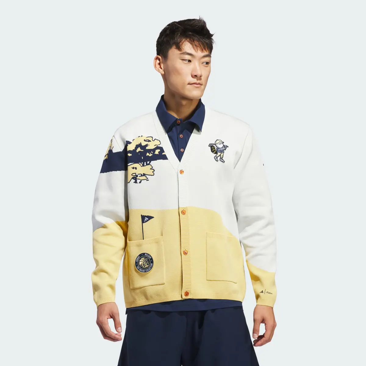 Adidas x Malbon Cardigan. 2