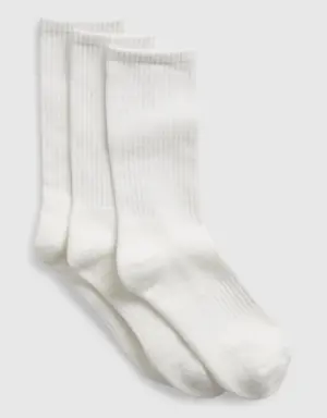 Crew Socks (3-Pack) white