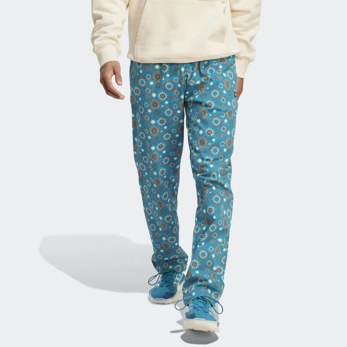 Adidas Adventure Nature Awakening Allover Print Trousers. 1